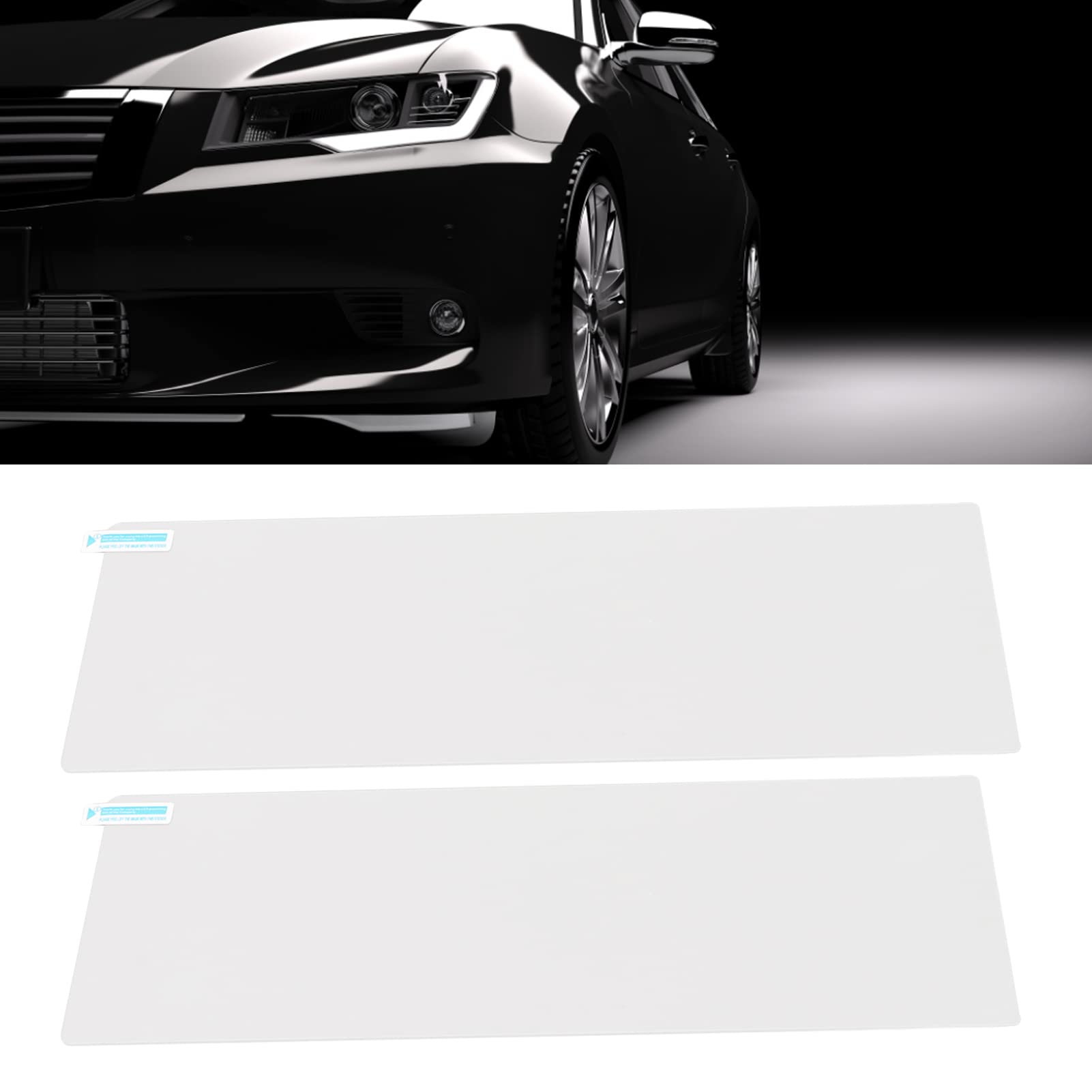 12.3 Inches Car Display Screen Protector for S Class, 9H Total Meter Tempered Film and Navigation Tempered Film, for W222 S550 S550E S 63 65 S600 S Class 2014‑2017