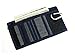 Rough Enough Small Minimalist Men Women Canvas Card Front Pocket Wallet Cases Holder Coin Purse Organizer Bag with Zipper Pockets for Boy Girl Kids Adult School Outdoor Sport Casual (Blue Stripes)