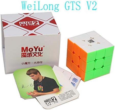 HelloCube MoYu WeiLong GTS V2 333 Cube Stickerless WeiLong GTS 2