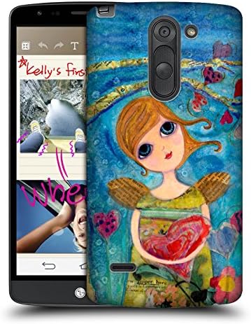 Official Wyanne Enough Love Fairy People And Faces Hard Back Case for LG G3 Stylus / D690N / D690