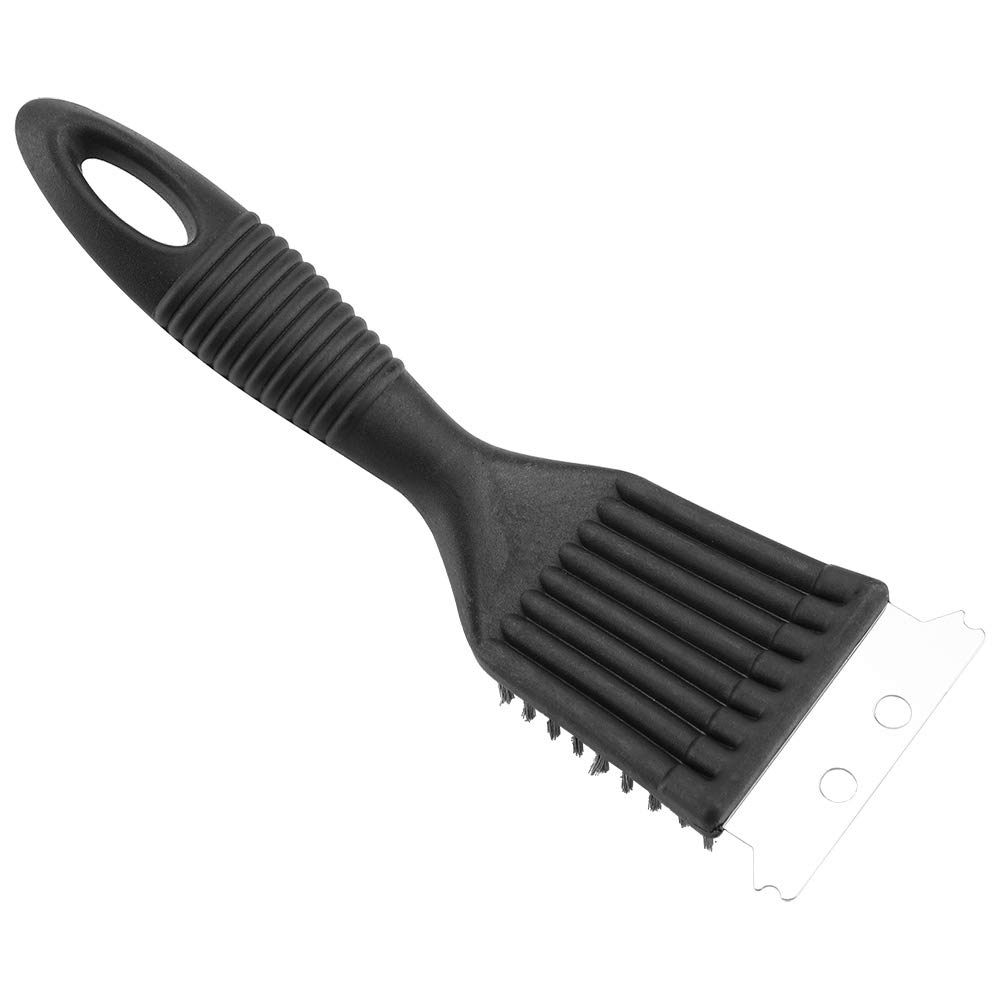BBQ Grill Brush, Barbecue Kitchen Non Scratch Cleaning Brush, BBQ Cleaner Stainless Steel Bristles Grills Scraper Brush Grill Kitchen Metal Wire Cleaning Brush for Any Grill, Metal Wire 21 * 7cm