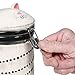 Ceramic Cat Treat Cookie Jar - Sealable Kitchen Canister