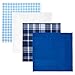 Retreez 8 Piece Pure Cotton Assorted Men's Handkerchiefs Hanky Gift Box Set - Assorted Set 001