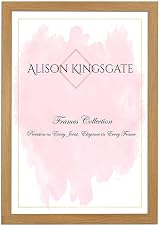 Alison Kingsgate Sleek 19x13 Oak Picture Frame with Perspex Front