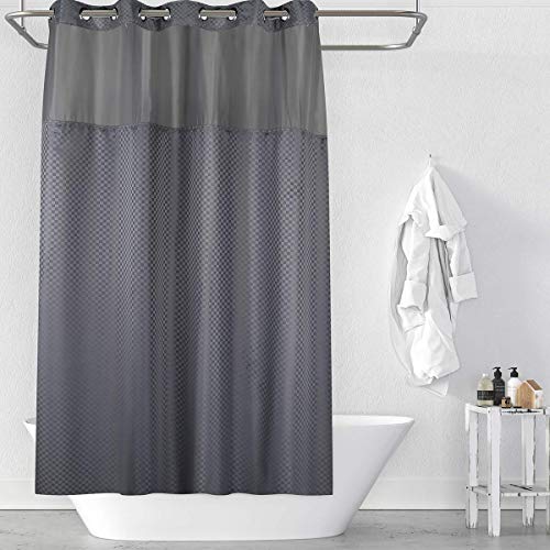 Waterproof And Anti Mold Polyester Bathtub Curtain Bathroom