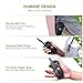 Vibration Collar for Dogs No Shock, Dog Training Collar with 1980ft Remote IPX7 Waterproof Rechargeable Blind Operation for Small Medium Dogs Deaf Dog(22 to 88lbs)