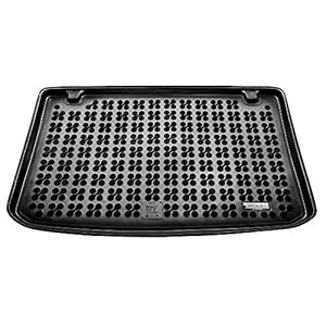 Kofferbakbescherming van rubber, compatibel met Renault Clio IV (vanaf 2012) + cadeau | kofferbakmat auto-accessoires…