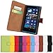 Lumia 920 Case, iCoverCase Genuine Leather Magnetic Flip [Card Slot] Wallet Cover Kickstand Case for Nokia Lumia 920 (Brown)