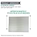 Replacement Filter Kit compatible with Winix P300, WAC5000 Part # 21HC4- Includes 1 HEPA Filters and 4 Carbon Pre-Filters - Crucial Air