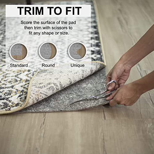 Mohawk Home Dual Surface Rug Pad Utility Solid Grey Rug Pad on Galleon