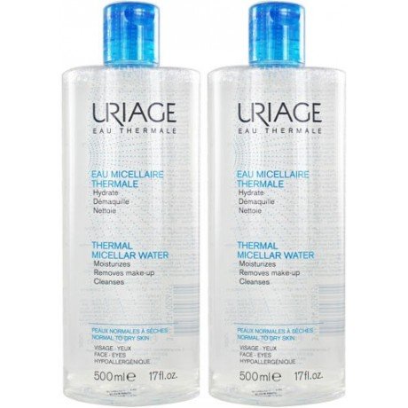 uriage thermal micellar water normal to dry skin