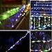 B-right LED Rope Lights Outdoor, 72ft 200 LED String Lights Plug in Remote Dimmable 8 Modes Waterproof Indoor Outdoor Rope String Lights for Tree Patio Garden Fence Roof Decoration (Multi-Color)