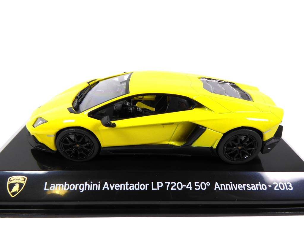 OPO 10 - 1/43 Car Compatible with Lamborghini Aventador LP 720-4 2013 50 Years - SC7 UP008