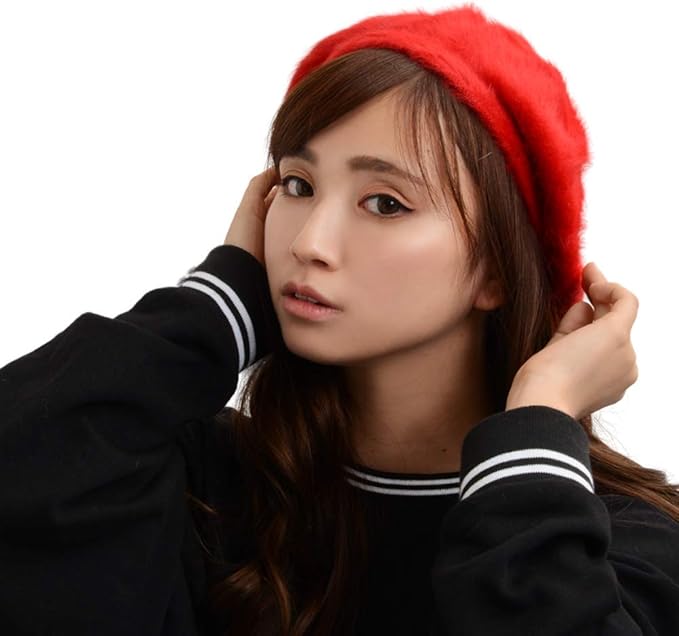 Amazon ベレー ベレー帽 帽子 ぼうし ファー ハット ニット ニット帽 レディース かわいい 可愛い 無地 シンプル プチプラ 安い 秋 秋冬 冬 白 黒 オレンジ ピンク ネイビー グレー 赤 ベージュ ベレー帽 通販