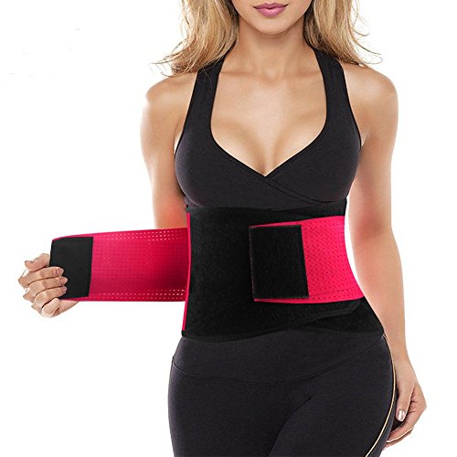 Feelingirl unisex waist trimmer belt workout enhancer s…