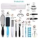 Professional Pedicure Kit SOFYE Foot Files Set Tools Double Sided Files Exfoliating Prevent Dead Skin Foot Skin Care Tool Set Salon Pedicure Kit Washable Effectively 13 in 1…