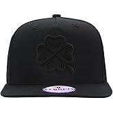 Ferreti Culiacan Good Luck Flat Brim Hat - Flat Bill & Black Hats for Men & Women, Adjustable Size