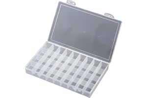 24 36 48 Grids Clear Organiser Box Beads Storage Container Jewelry Case Paint Container Stackable Case Earring Box