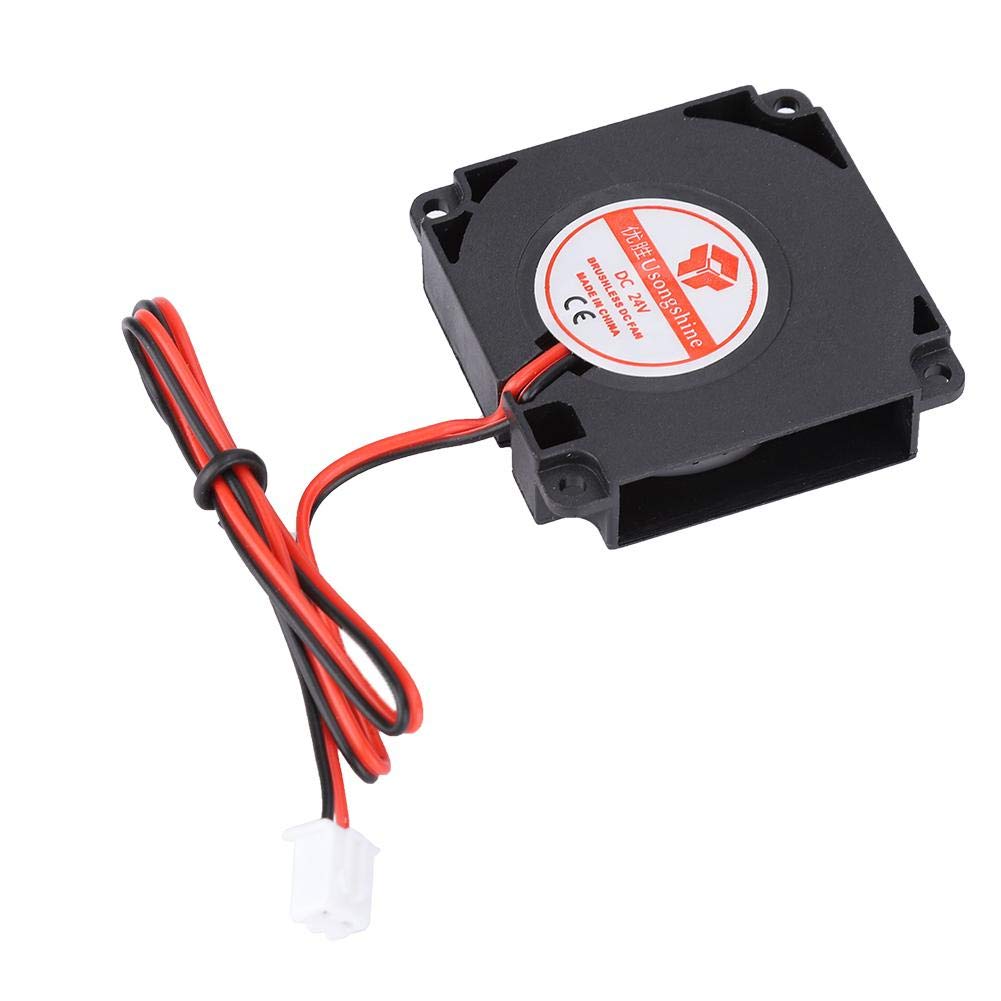 Oumij 24V 4010mm DC Blower Cooling Fan Blower Fan 2-Pin low noise3D Printer Accessories Kit DC 40mm
