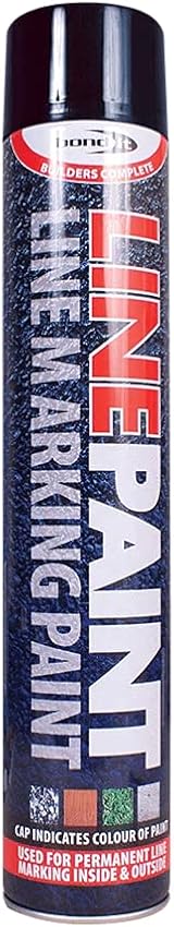Bond It Survey Line Marking Spray Paint 750ml Yellow Permanent High Performance view 2