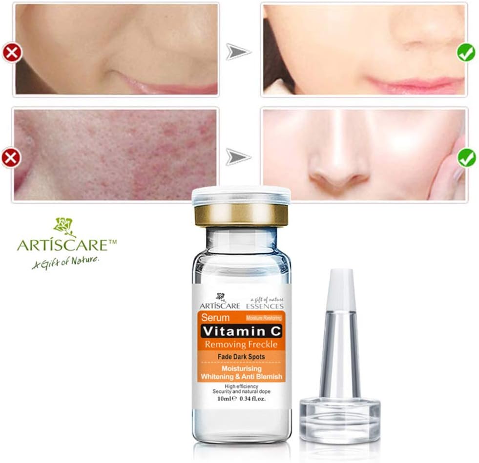 Anti Aging Wrinkle Fade Spots Freckle Vitamin C Serum Face Cream
