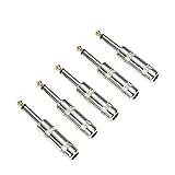 HSP-HSWITI Audio 1/4" TS Plug, 6.35mm Heavy Duty TS