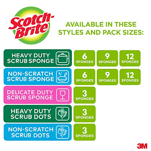 Scotch-Brite Heavy Duty Scrub Sponge 3-Pack - Image 6