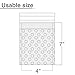 Fuxury Rose Gold Bubble Mailers 4x8 