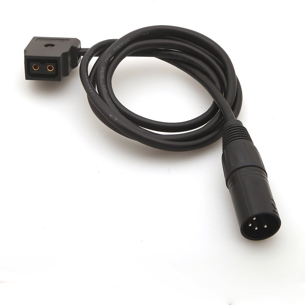 Eonvic D-TAP Female to XLR 4 Pin Male Adapter Cable