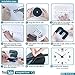 Mintime Large Wall Clock Battery Operated DIY Wall Clock for Modern Decorative Living Room/Office