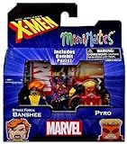 Marvel X-Men Vs. Brotherhood Minimates Series 60 Strike Force Banshee & Pyro Minifigure 2-Pack