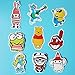 60PCS Waterproof Cute Cartoon Vinyl Stickers for Laptops Folders Water Bottle Decals Toys for Kids