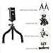 LONENESSL Digital Phone Tripod Set: Portable and Adjustable Camera Stand Holder with Bluetooth Remote and Universal Clip for iPhone, Android Phone, Cam and Sports Camera Go Pro, Self Timer for Selfie