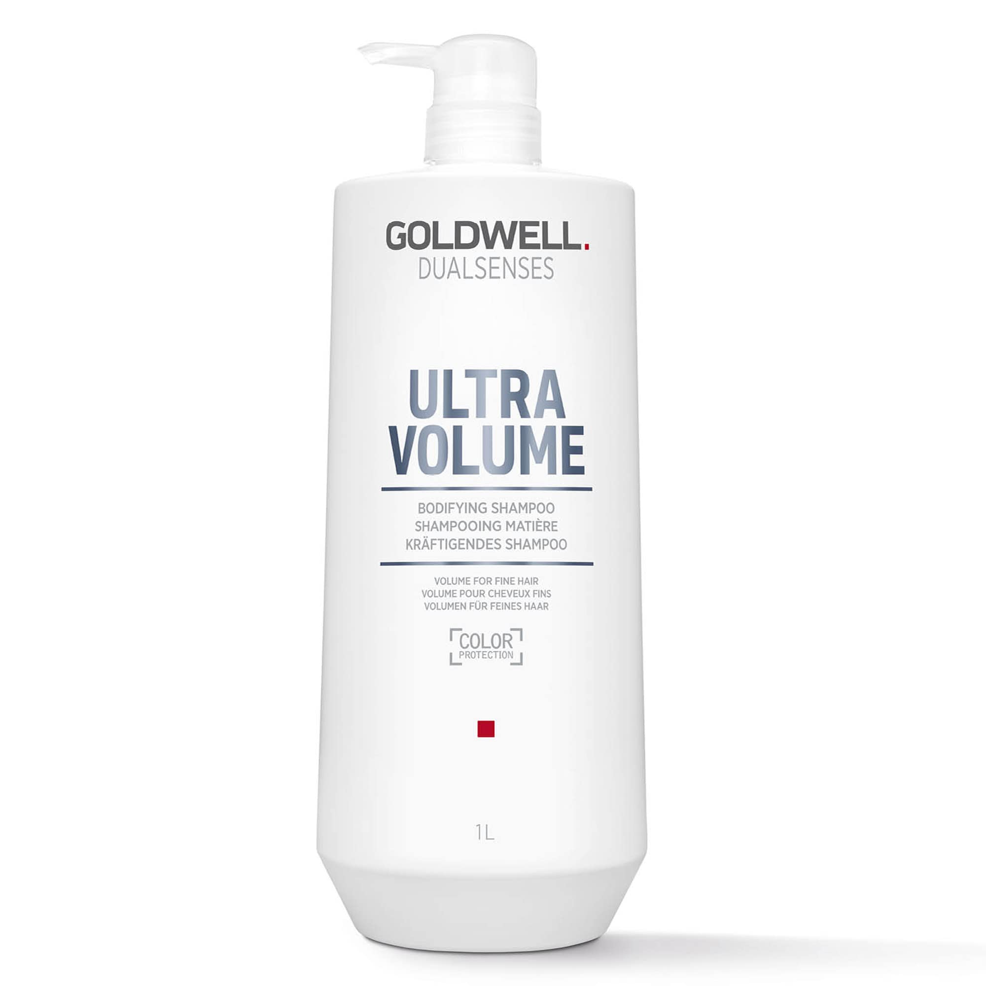 Goldwell Dualsenses Ultra Volume Shampoo, For Fine Hair, Minimizes Color Fading, 1L