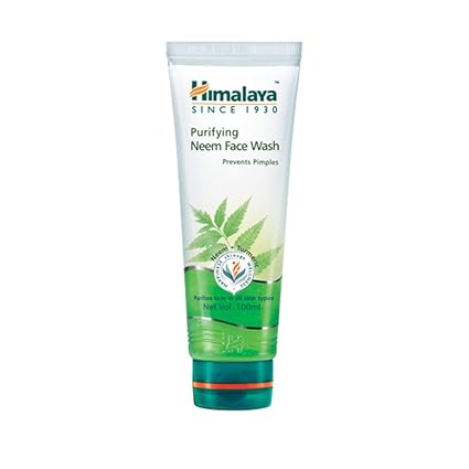 himalaya purifying neem face wash is good for oily skin