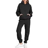 ANRABESS Womens 2 Piece Outfits Lounge Hoodie Oversized Sweatshirt Jogger Sweatpants Y2K Tracksuit Sweatsuit Set Fall Clothes