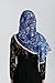 Chapel Catholic Veil Lace Mantilla Church Headwrap V33 (Navy)
