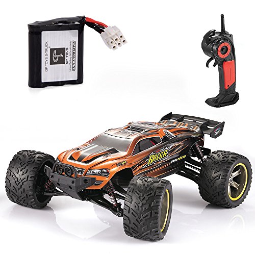 GPTOYS S912 Remote Control Truck Off-Road 1:12 Scale 2.4 GHz 2WD – Orange (3rd Version)