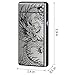 Kivors USB Rechargeable Windproof Flameless Electronic Double Pulse Arc Lighter Belief Chinese Dragon Lighter