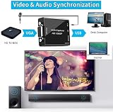 ABUNRO VGA HD Capture Card HD 1080p USB 2.0 Grabber for Streaming Record Live view 2
