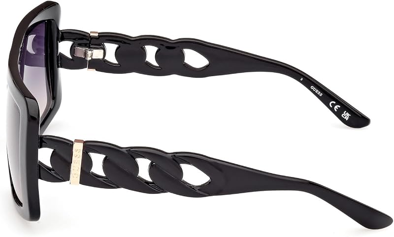 MARCOLIN GU00109 Lunettes pour Femme, Shiny Black, Taille Unique