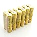 Sunnice® 12Pcs 3.7V 18650 5000mah Rechargeable Lithium Battery (Yellow)