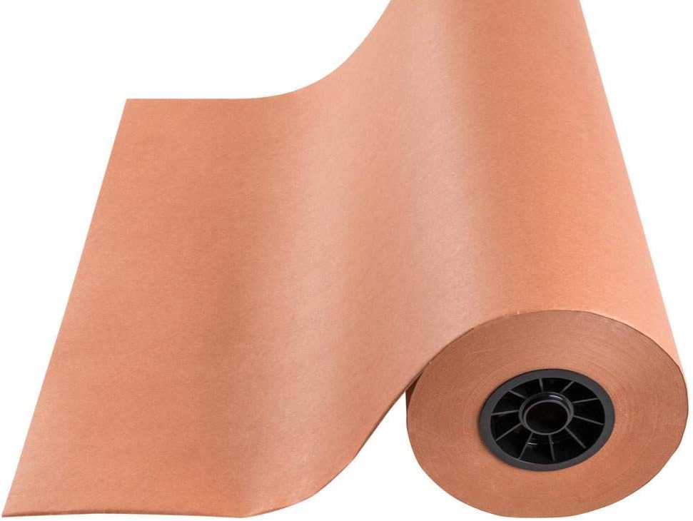 Kraft Pink Butcher Paper Roll 18” x 200’ (2400”) All Natural, USA