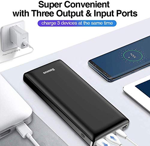 Baseus Power Bank Externer Akku 30000mAh, USB C Schnelles ...