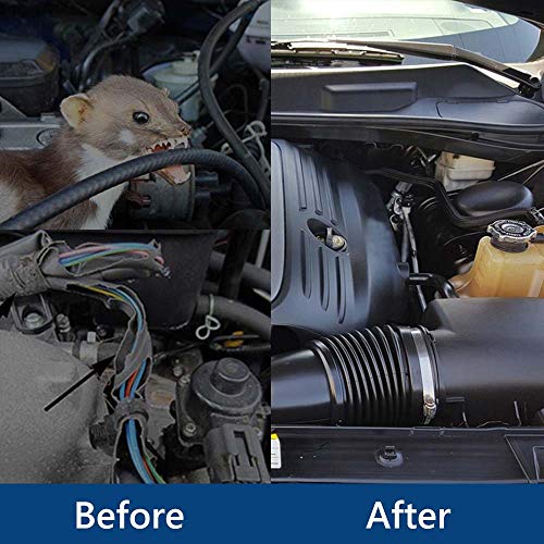 Angveirt Mouse Deterrent for Car Ultrasonic Rodent Repellent for Car