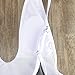 CROSS1946 Sexy Womens Monokini Deep V One Piece Backless Cheeky Swimwear Semi Thong Bikini M,White