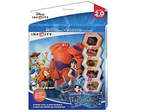 Disney Infinity 2.0 Power Disc Album Bundle (5 Bonus Disneyland Themed Discs)