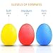 Dimples Excel Squeeze Stress Balls for Hand, Finger and Grip Strengthening - Set of 3 Resistance
