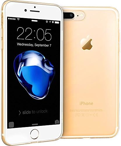 iPhone 7 Plus Tpu Case , Ultra-Thin [Scrab Protection] Shock Resistant Soft Gel Protective Cover TPU Bumper Case for iPhone 7 Plus Case Cover (Gold)