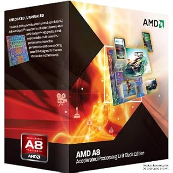 AMD A8-3870K APU with AMD Radeon 6550 HD Graphics 3.0GHz Unlocked Socket FM1 100W Quad-Core Processor - Retail - AD3870WNGXBOX